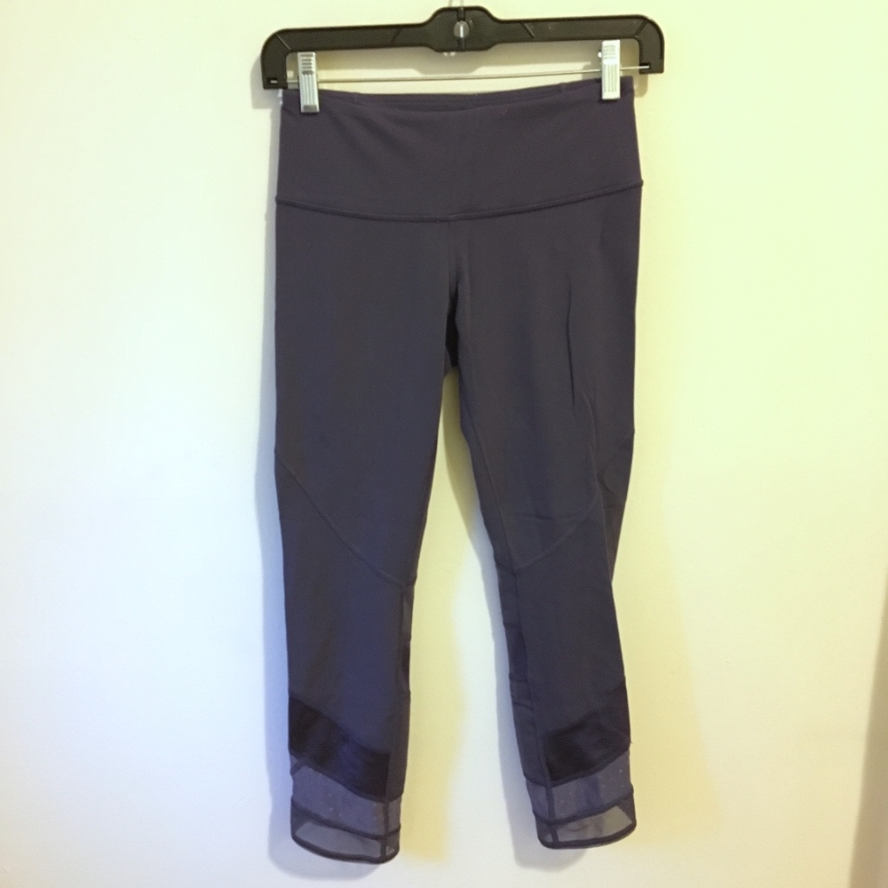 Lululemon Emerge Renewed Luon Cropped Leggings